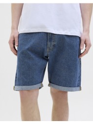 jack & jones jrebjoe jjcraft shorts akm 760 12270463-blue denim denimblue