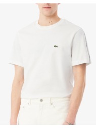 lacoste μπλουζα κμ tee-shirt ss 3th0888-70v offwhite