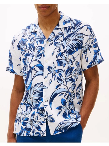 tommy hilfiger linen floral aop ss rf 1/2 mw0mw42403-ybr