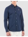 la martina πουκαμισο μμ man shirt l/s poplin 3lmccmc02-pp483-07017 navyblue