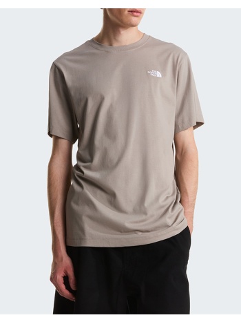 the north face m evo sd reg ss tee nf0a8cz2-nf2mb biege