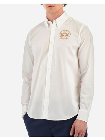 la martina πουκαμισο μμ man shirt l/s poplin