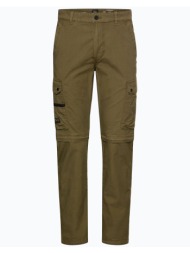 camel παντελονι cargo relaxed zipp-off c261-476x16-7f04-35 olive