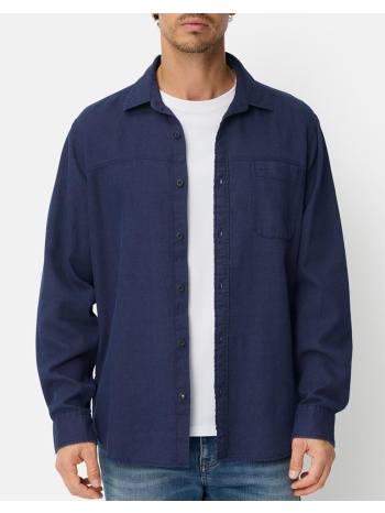camel πουκάμισο μ.μ. structure c261-409136-7s36-48 darkblue