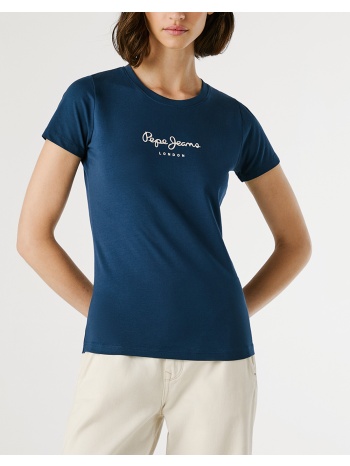 pepe jeans essentials drop 2 new virginia ss n μπλουζα