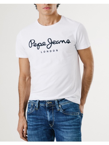 pepe jeans nos drop 2a original stretch n μπλουζα ανδρικο