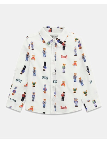 guess oxford adj. ls shirt_ceremony πουκαμισο παιδικο boy