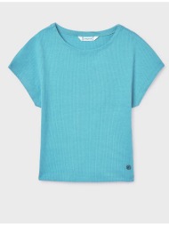 mayoral μπλουζα κοντομανικη καναλε 06008-014 petrol