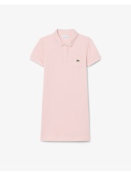 lacoste φορεμα dress 3ej1277-ady lightpink