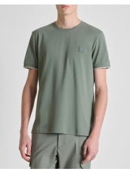 antony morato mmks02641fa100240 min of 6 t-shirt regular fit μπλουζα ανδρικο ks02641fa100240-4095 gr