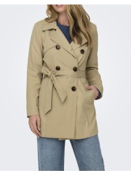 only onlvalerie trenchcoat otw noos 15191821-ginger root brown