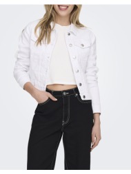 only onlwonder dnm jacket noos 15243147-white white