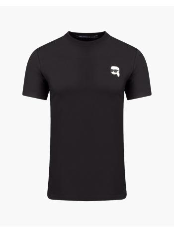 karl lagerfeld t-shirt crewneck nos 755710-500224-990 black
