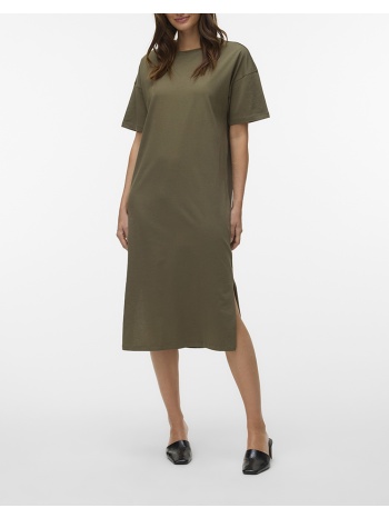 vero moda vmmolly ss oversize calf dress noos σε προσφορά
