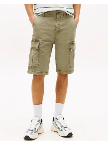 tommy jeans tjm otis washed cargo short dm0dm22831-m1lni