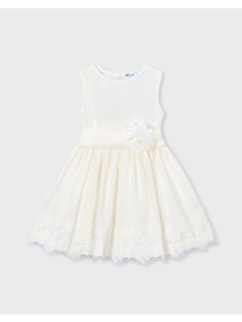 mayoral φορεμα 03914-042 ecru