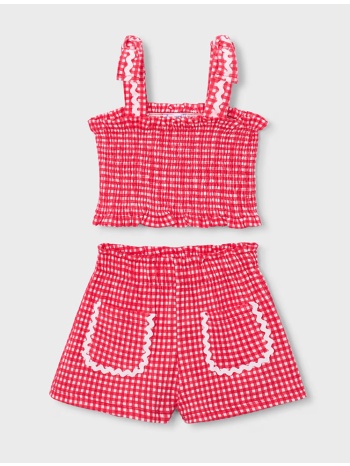 mayoral σετ σορτς 03232-081 coral