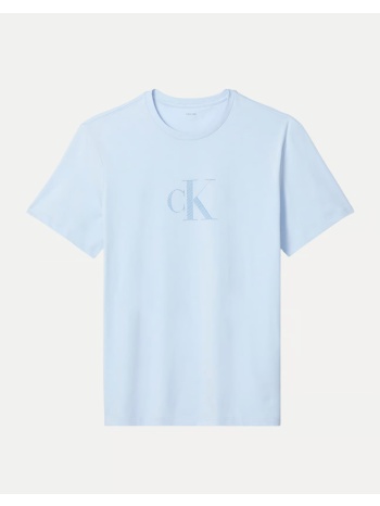 calvin klein ss 30s distress monogram graphic
