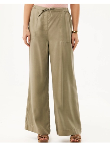 mexx lyocell pants wide leg mf007004061w-190417 khaki