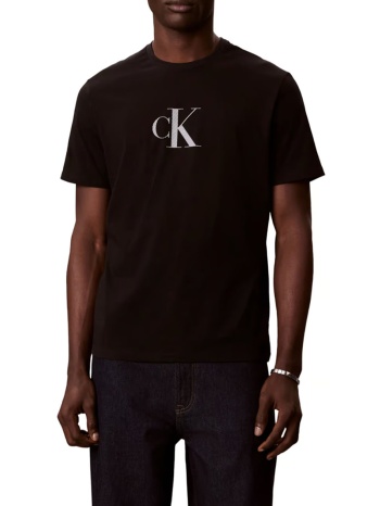 calvin klein ss 30s distress monogram graphic