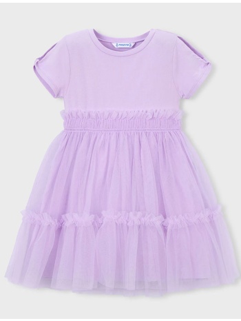 mayoral φορεμα συνδυασμενο 03915-070 purple
