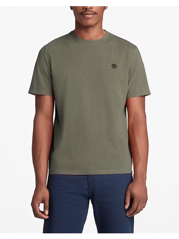 timberland garment dye short sleeve tee tb0a5yay-a58 khaki