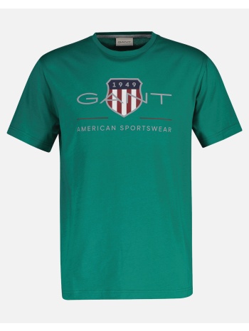 gant μπλουζα κμ reg archive shield ss t-shirt 3g2003199-376
