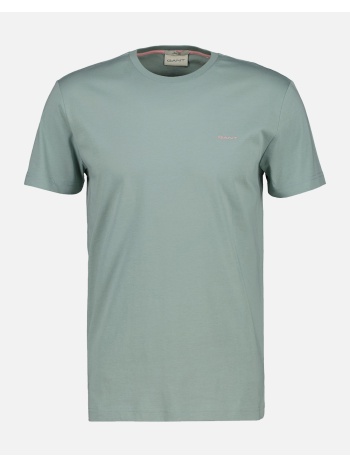 gant μπλουζα κμ contrast logo ss tshirt 3g2003413-10 gray