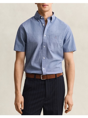 gant υποκαμισο κμ reg poplin ss shirt 3g3000101-436