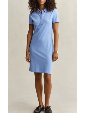 gant φορεμα slim shield ss pique polo dress 3gw4201490-424