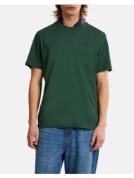 la martina μπλουζα t-shirt κμ man s/s tshirt jersey 3lmmcr004-03183 darkgreen