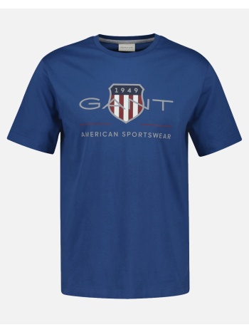 gant μπλουζα κμ reg archive shield ss t-shirt 3g2003199-442