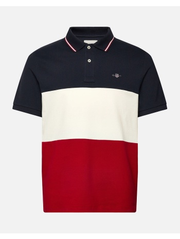 gant μπλουζα κμ cut and sewn ss polo 3g2014091-630 mixed