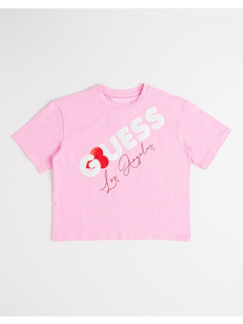 guess kids midi ss t-shirt μπλουζα παιδικο girl