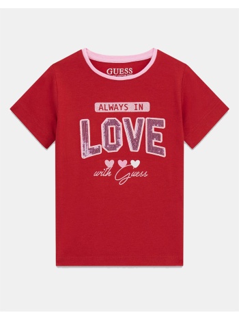 guess kids ss t-shirt μπλουζα παιδικο girl k6ri11k6yw4-g532