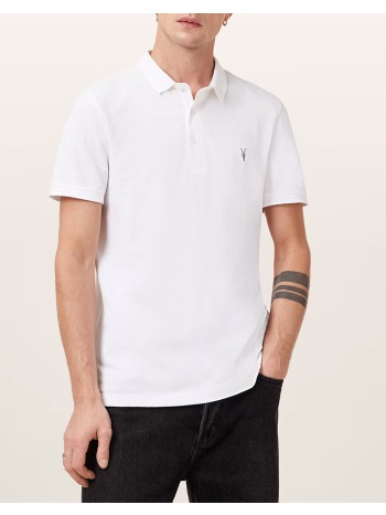 all saints reform ss polo m075pb-optic white white