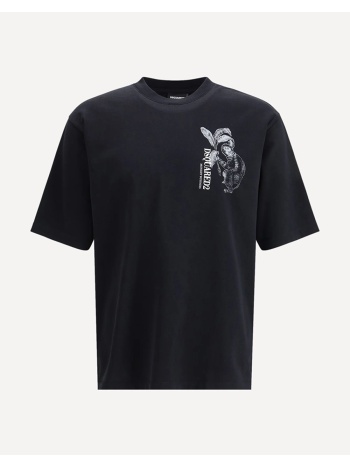 dsquared2 μπλουζα s74gd1546d20106-900 black