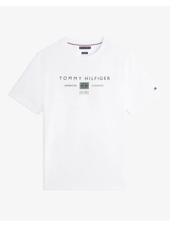tommy hilfiger bt-brand love mono stack tee-b