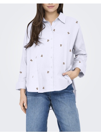 only onlnew lina grace ls emb shirt noos wvn