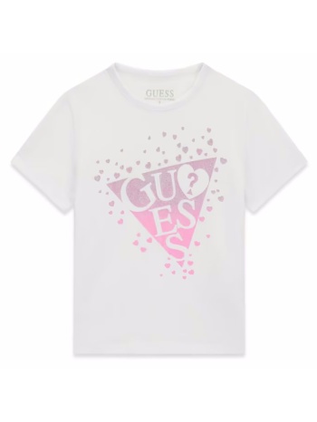 guess kids ss t-shirt μπλουζα παιδικο girl k6ri00k6yw4-g011