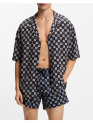 hugo beach shirt relaxed 10268906 01 50540065-411 navyblue