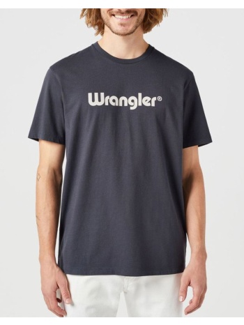 wrangler logo tee 112350526-black black