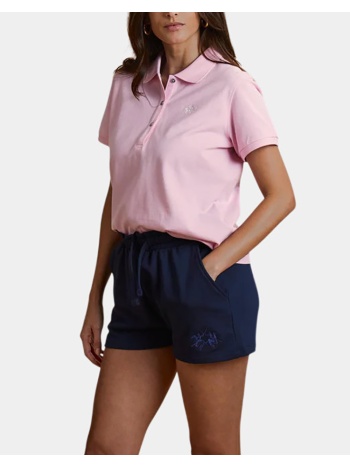 la martina μπλουζα πολο κμ woman polo s/s 30/1 cotton piq