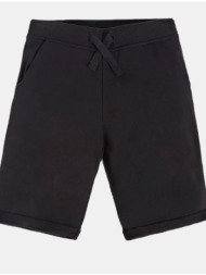 guess kids active shorts_core σορτς παιδικο boy l93q25kaug0-jblk black