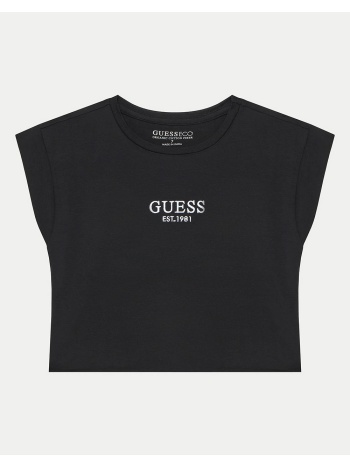 guess kids crop ss t-shirt μπλουζα παιδικο girl