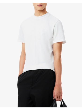 lacoste μπλουζα κμ 3th5060-001 white