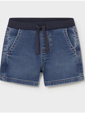 mayoral βερμουδα soft denim jogger 01221-058 denimblue
