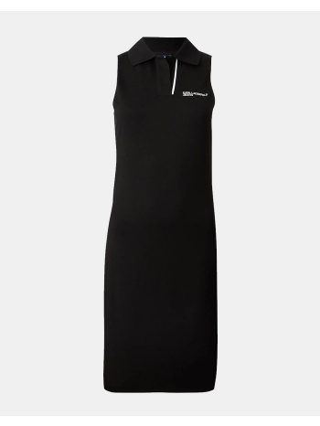 karl lagerfeld jeans klj polo slvless dress b2w13047-999