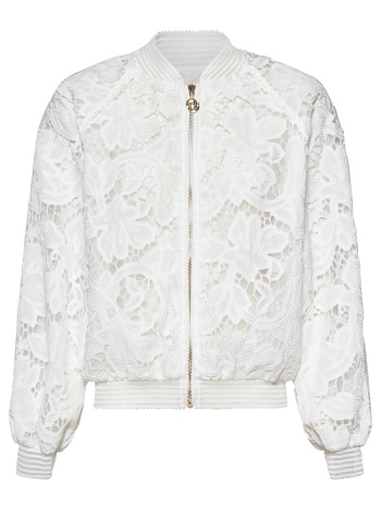 silvian heach jacket guana gpp26354gb-white white