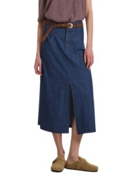 namaste φουστα iskra ds0326001-blue denimblue
